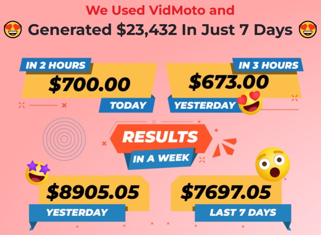 VidMoto Review and Proof